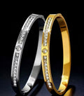 Florence flower bangle