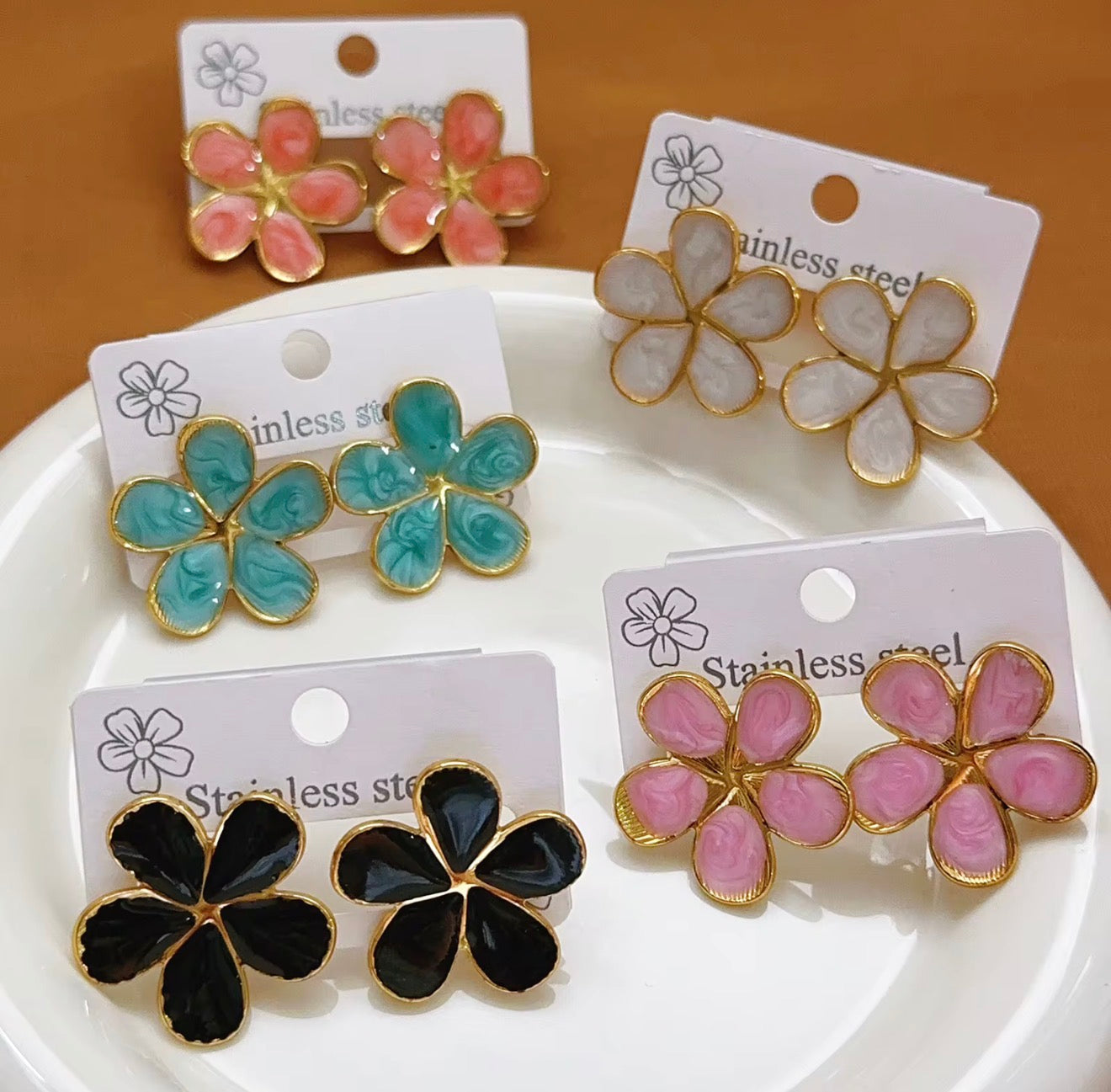 Summer 2026 flower earrings