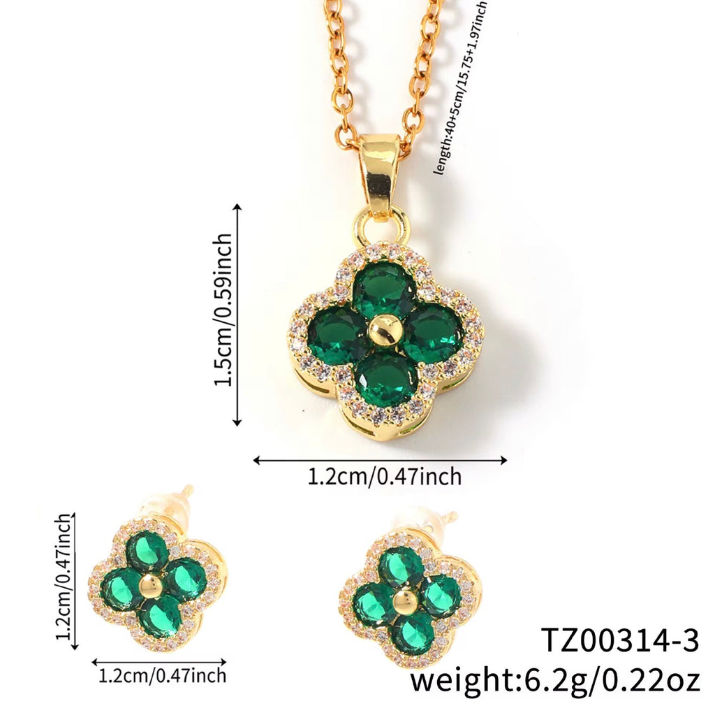Colourful clover  set