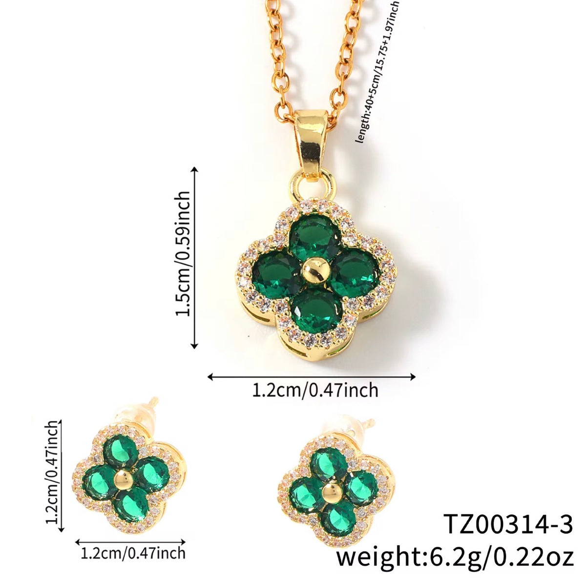 Colourful clover  set