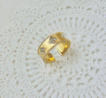 Limited clover ring