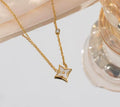 White diamond necklace