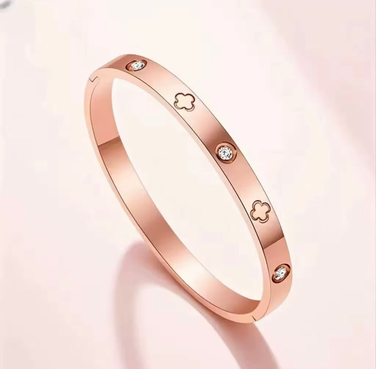 Sparkle cross bangle