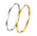 Gold original plain bangle