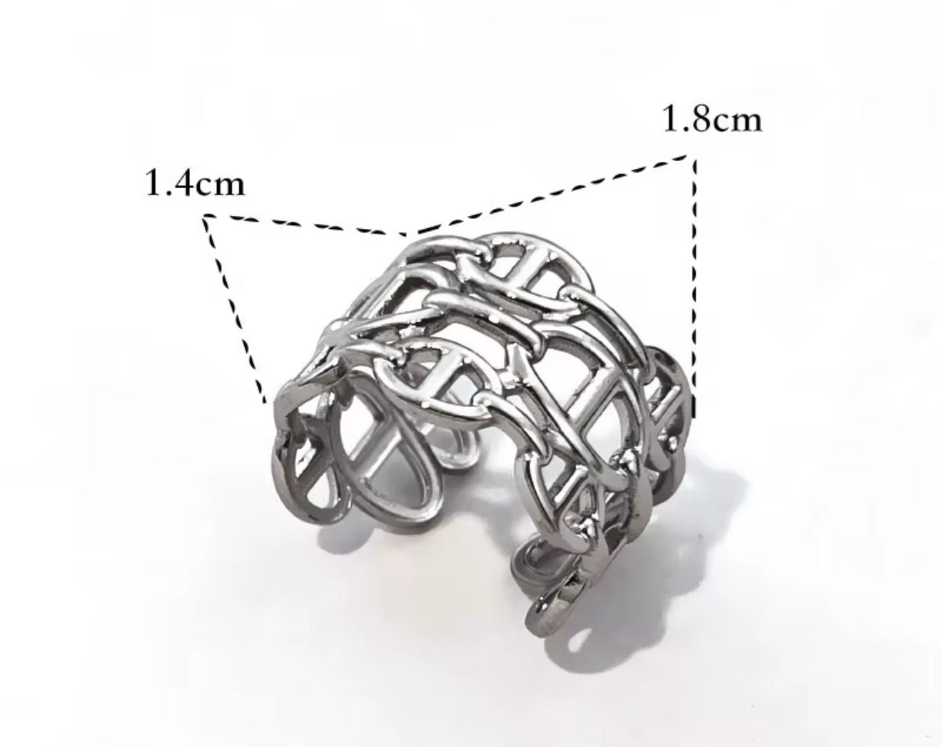 triple layer ring