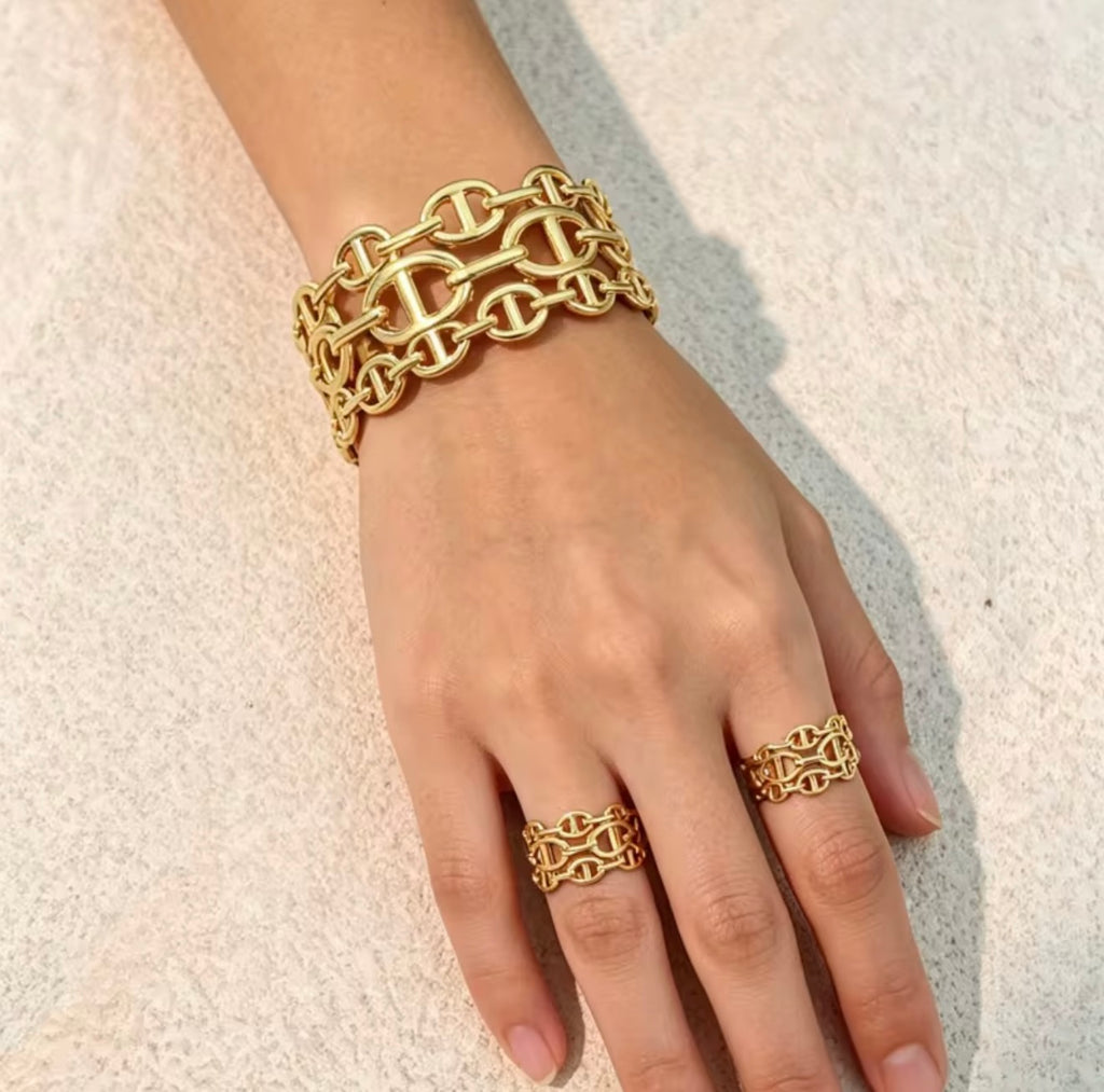 triple layer ring