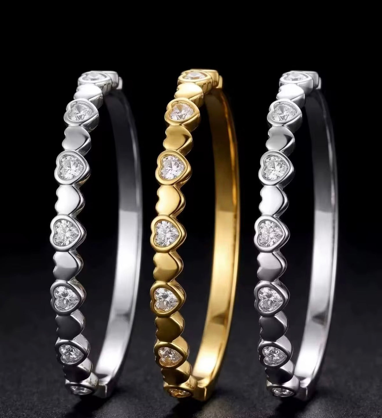 Zara hearts bangle