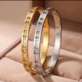 Sharon Bangle stones and sparkle