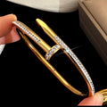 Nail sparkle bangle