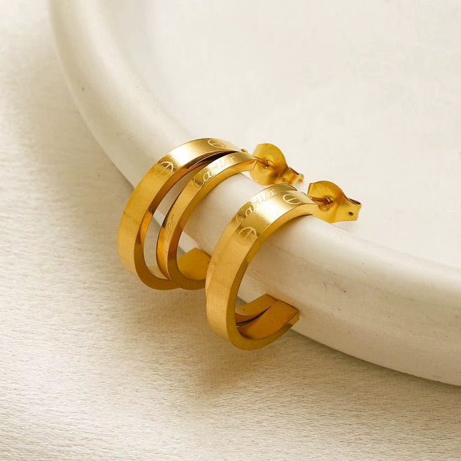 Limited cart earrings